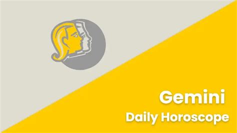 Gemini Financial Horoscope: Gemini Money Luck Today .